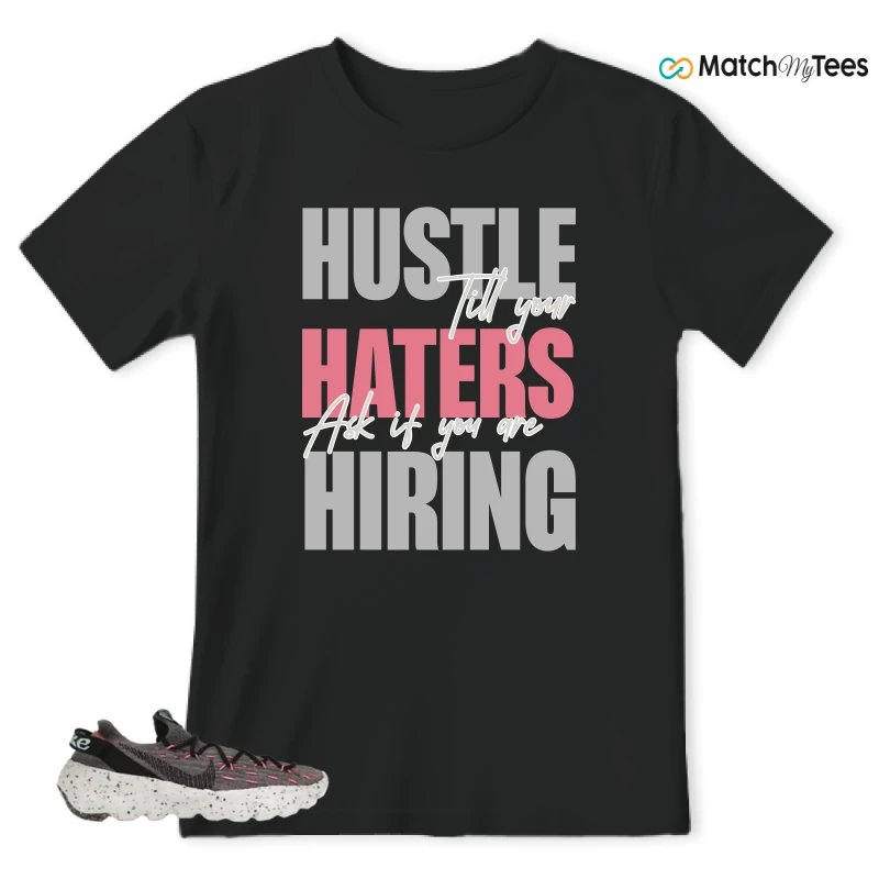 NIKE SPACE HIPPIE 04 PINK BLAST (WOMEN'S) SNEAKER Matching Tees t-shirt