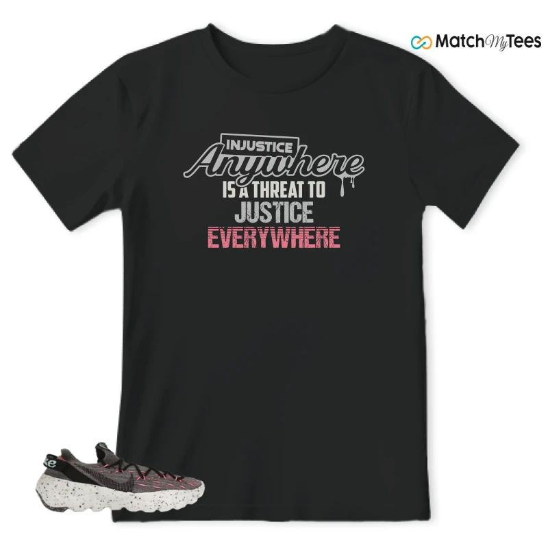NIKE SPACE HIPPIE 04 PINK BLAST (WOMEN'S) SNEAKER Matching Tees t-shirt
