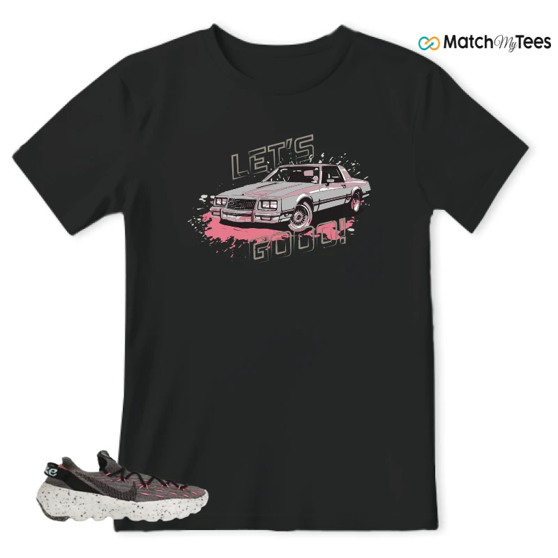 NIKE SPACE HIPPIE 04 PINK BLAST (WOMEN'S) SNEAKER Matching Tees t-shirt