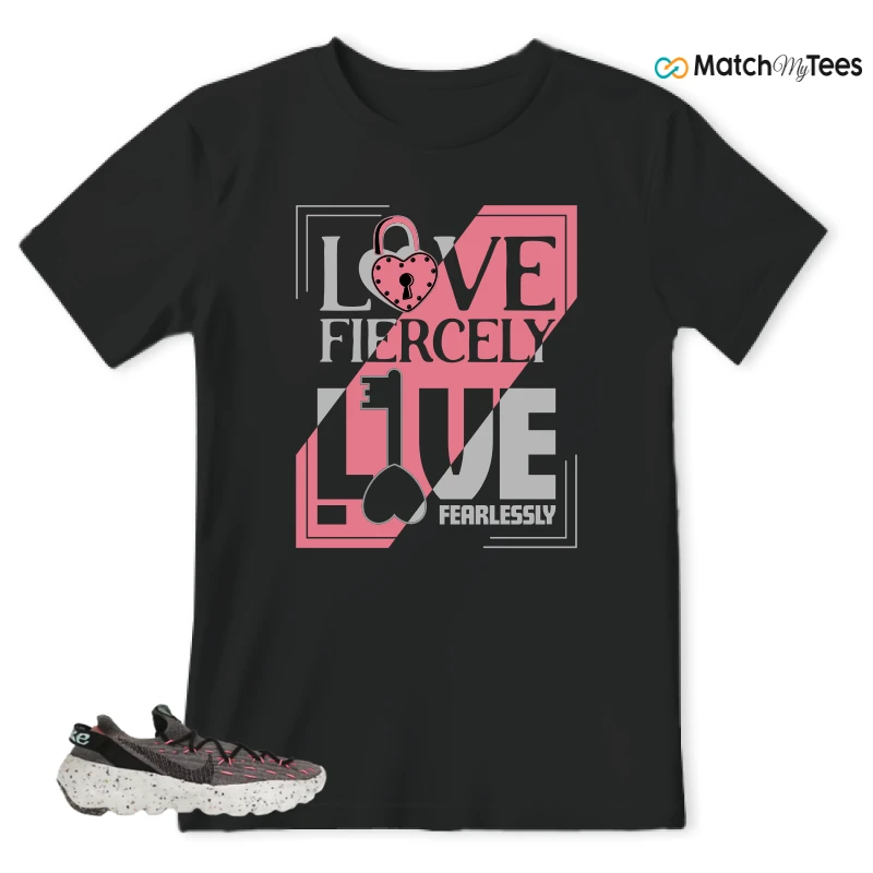 NIKE SPACE HIPPIE 04 PINK BLAST (WOMEN'S) SNEAKER Matching Tees t-shirt