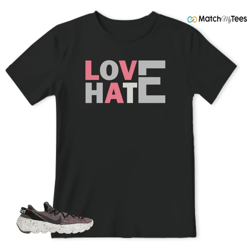 NIKE SPACE HIPPIE 04 PINK BLAST (WOMEN'S) SNEAKER Matching Tees t-shirt