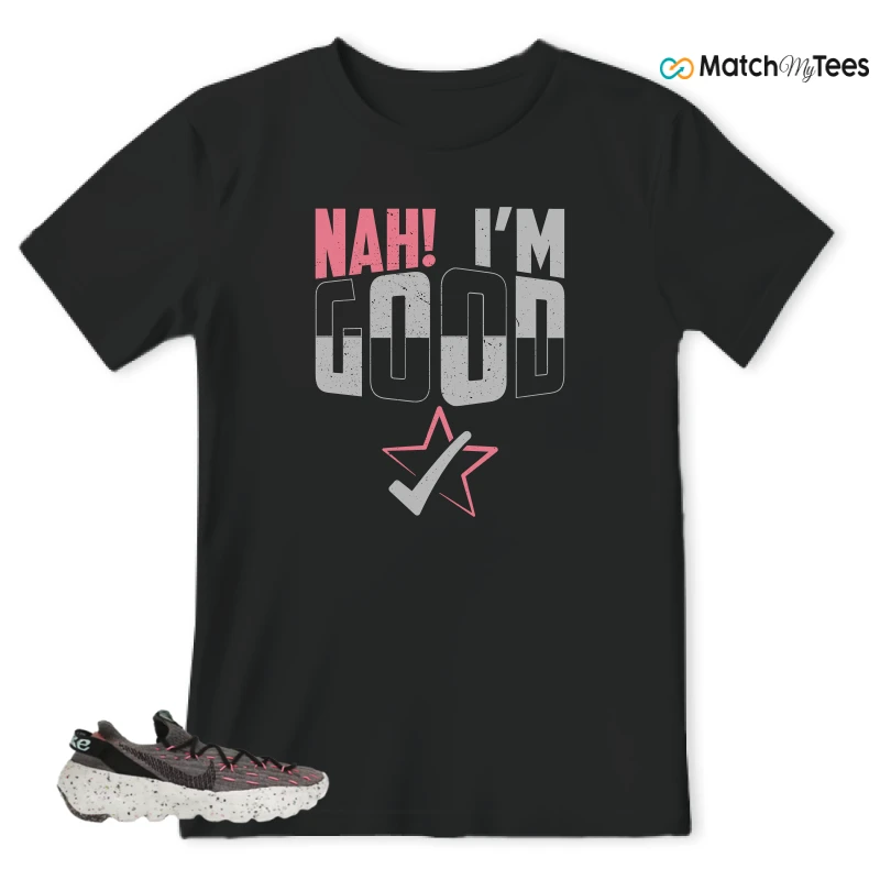 NIKE SPACE HIPPIE 04 PINK BLAST (WOMEN'S) SNEAKER Matching Tees t-shirt