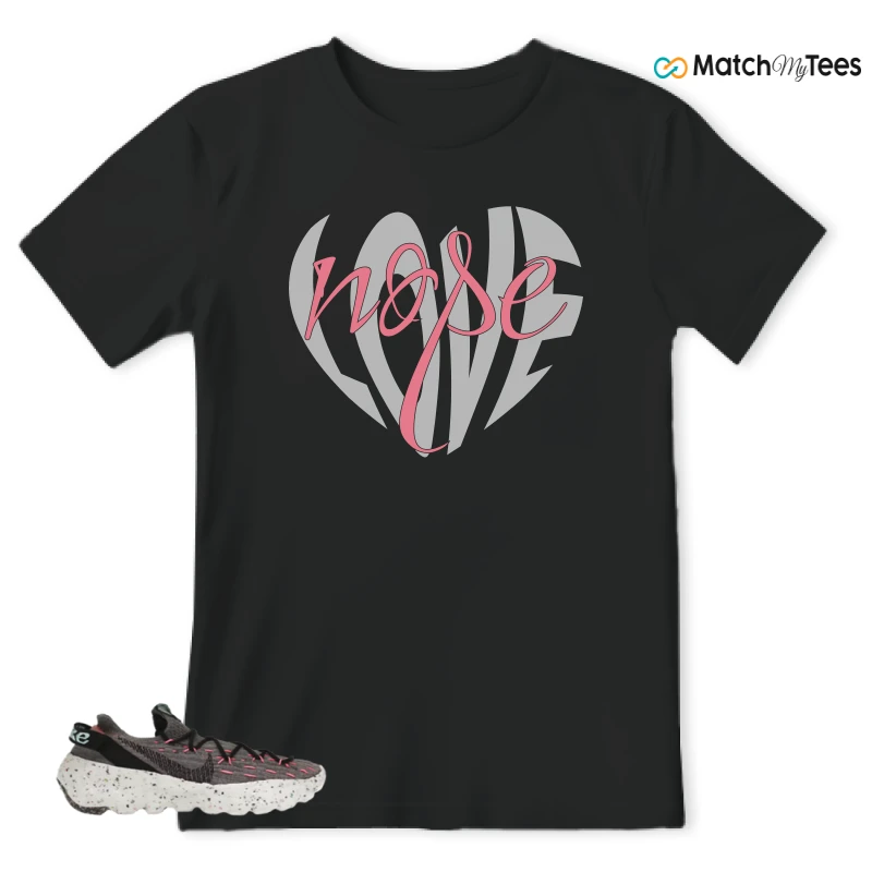 NIKE SPACE HIPPIE 04 PINK BLAST (WOMEN'S) SNEAKER Matching Tees t-shirt