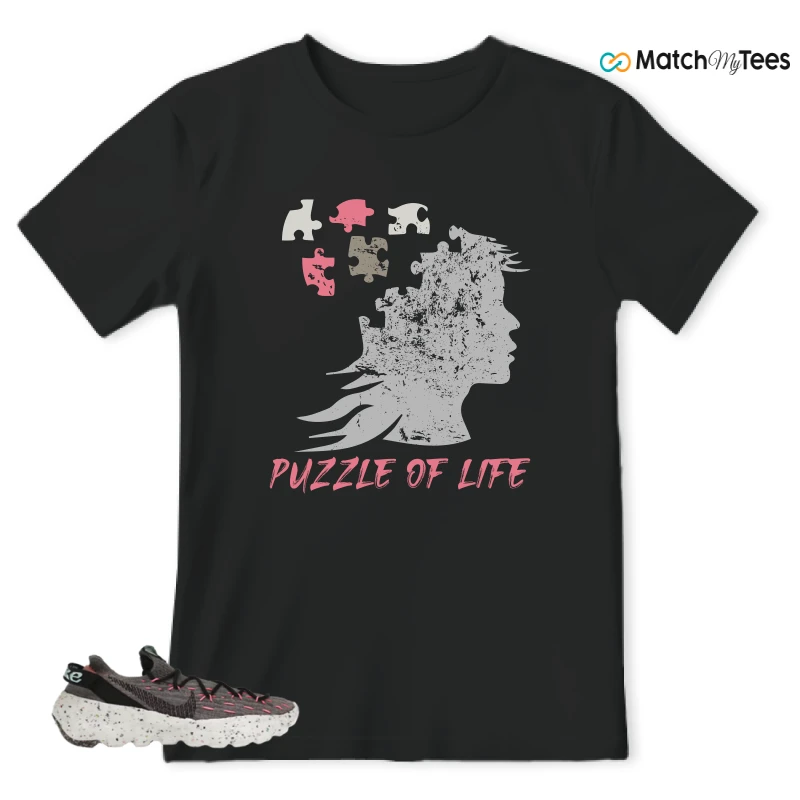 NIKE SPACE HIPPIE 04 PINK BLAST (WOMEN'S) SNEAKER Matching Tees t-shirt