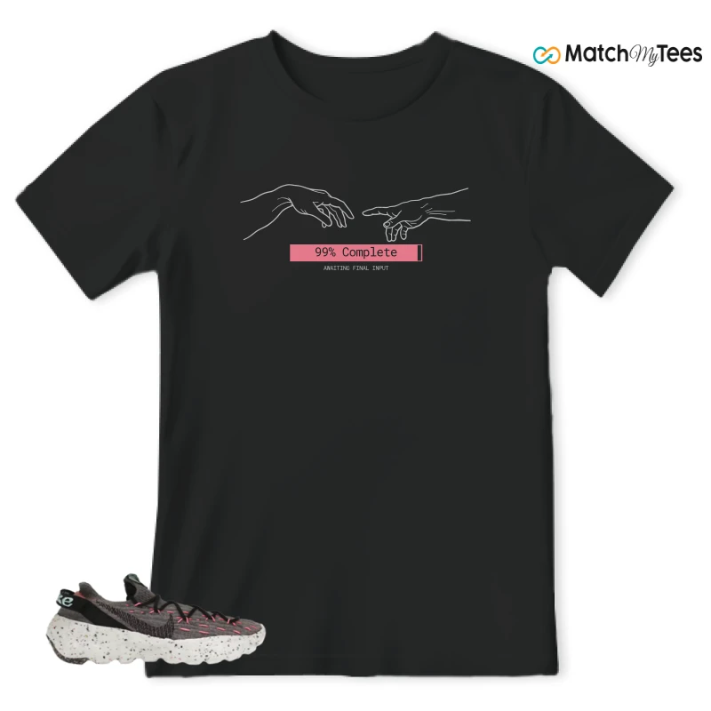 NIKE SPACE HIPPIE 04 PINK BLAST (WOMEN'S) SNEAKER Matching Tees t-shirt
