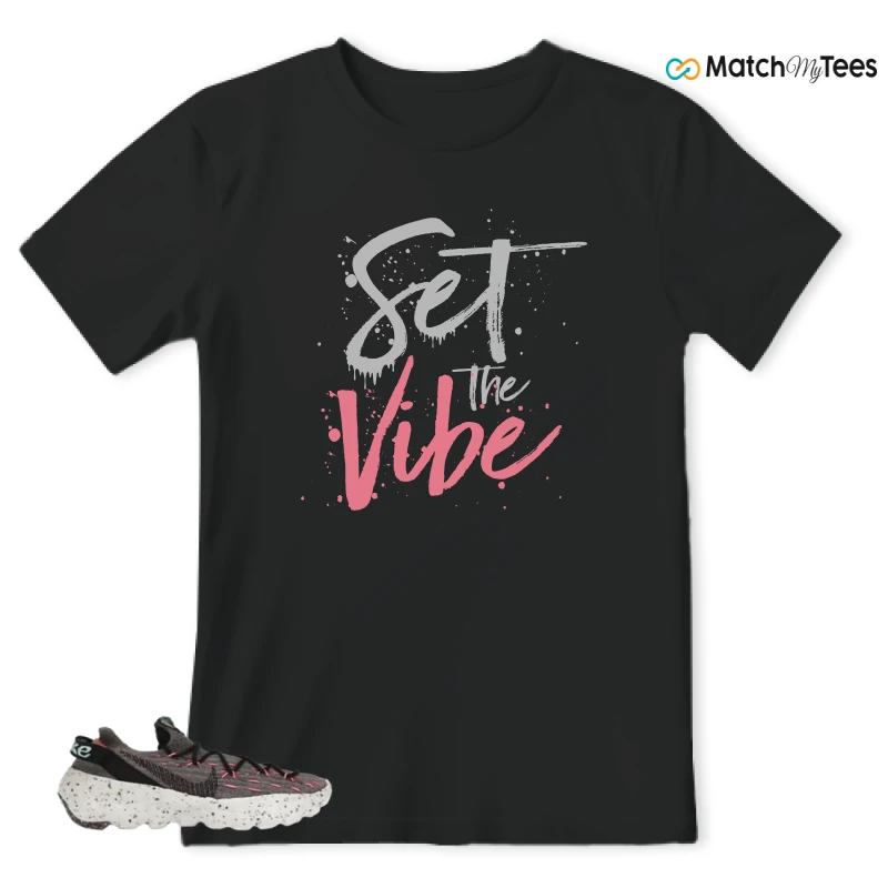 NIKE SPACE HIPPIE 04 PINK BLAST (WOMEN'S) SNEAKER Matching Tees t-shirt
