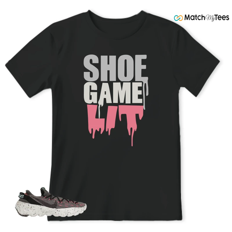 NIKE SPACE HIPPIE 04 PINK BLAST (WOMEN'S) SNEAKER Matching Tees t-shirt