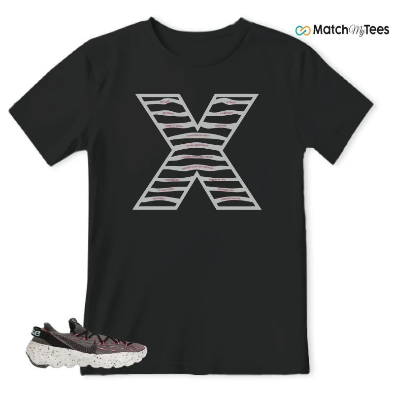 NIKE SPACE HIPPIE 04 PINK BLAST (WOMEN'S) SNEAKER Matching Tees t-shirt