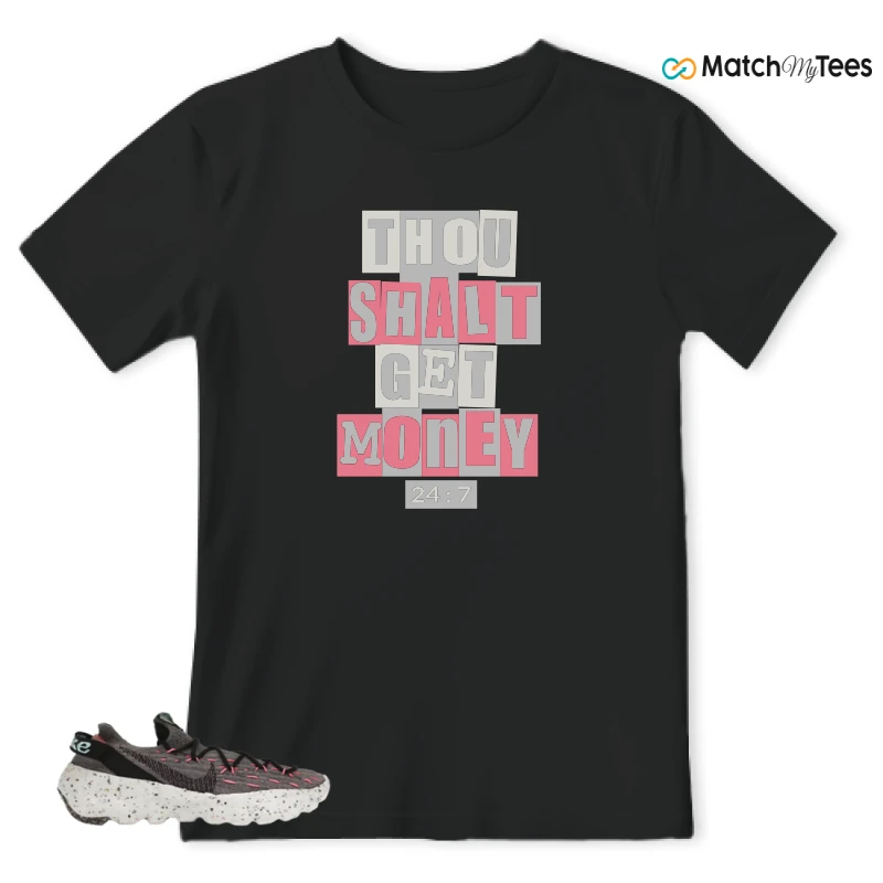 NIKE SPACE HIPPIE 04 PINK BLAST (WOMEN'S) SNEAKER Matching Tees t-shirt