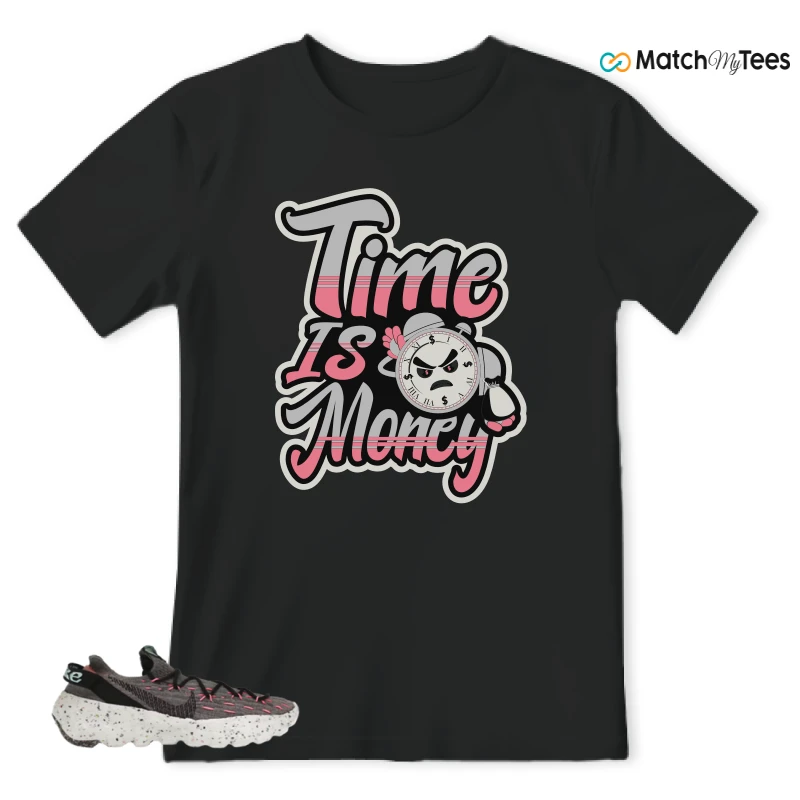 NIKE SPACE HIPPIE 04 PINK BLAST (WOMEN'S) SNEAKER Matching Tees t-shirt