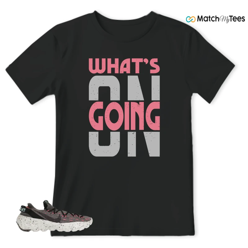 NIKE SPACE HIPPIE 04 PINK BLAST (WOMEN'S) SNEAKER Matching Tees t-shirt