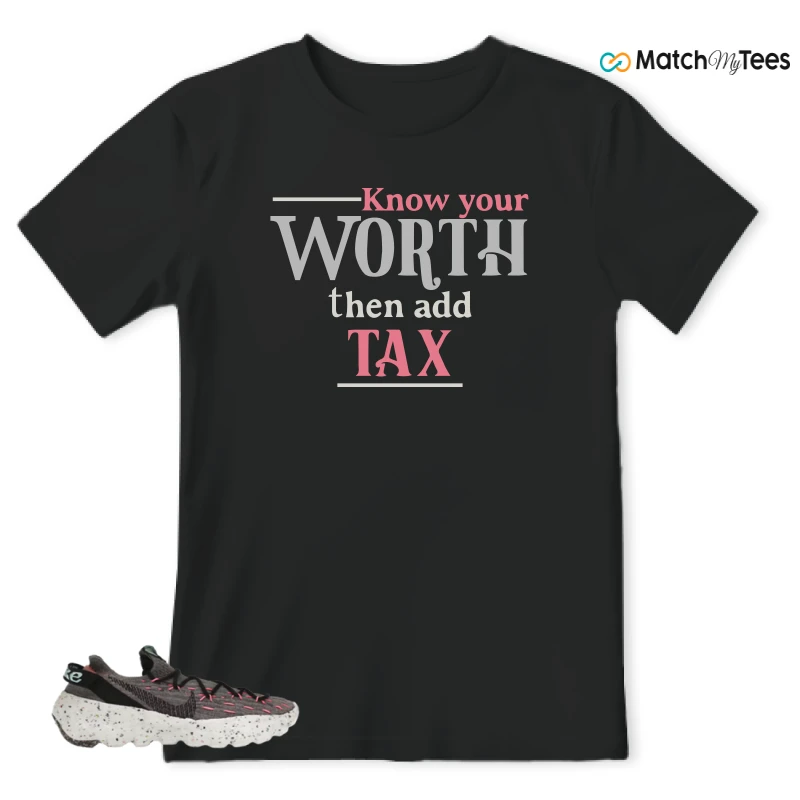 Worth Black matching T-shirt T-shirt