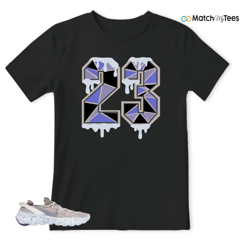 NIKE SPACE HIPPIE 04 SAIL ASTRONOMY BLUE SNEAKER Matching Tees t-shirt