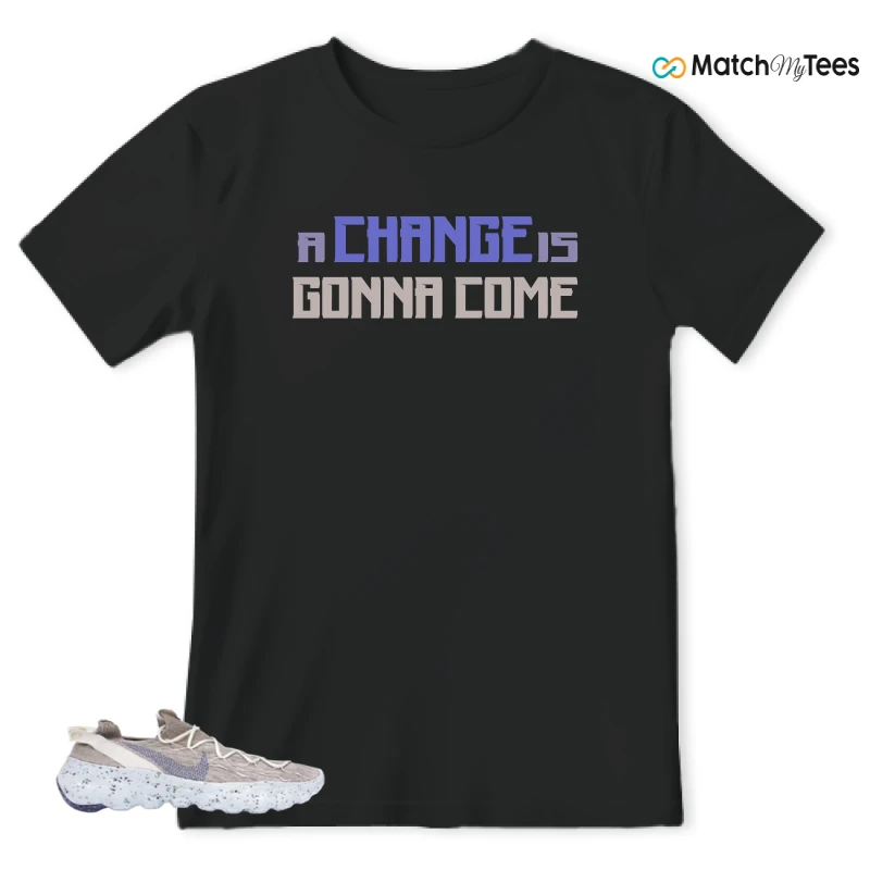 NIKE SPACE HIPPIE 04 SAIL ASTRONOMY BLUE SNEAKER Matching Tees t-shirt