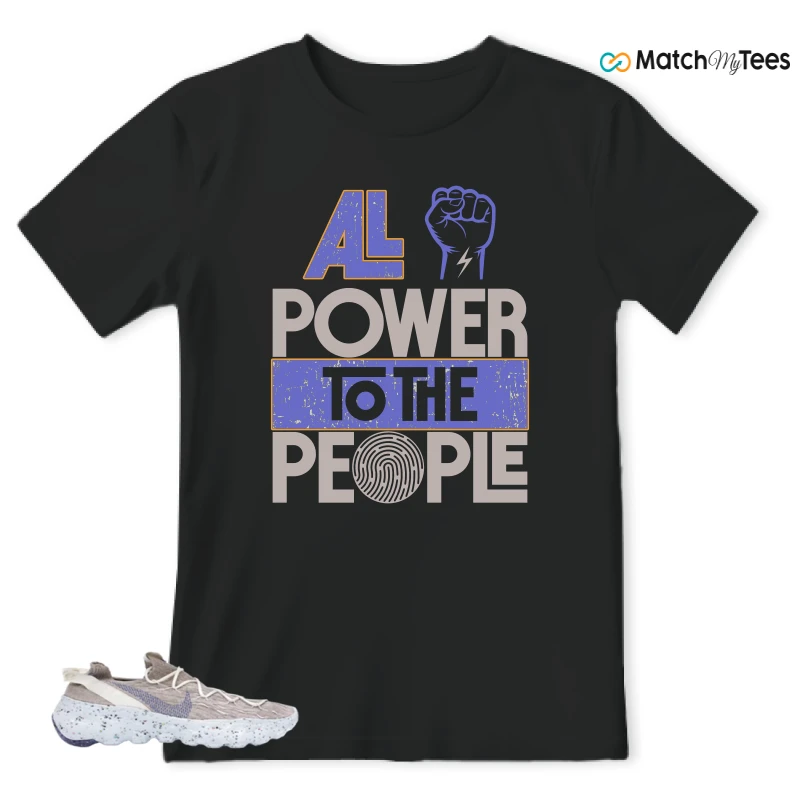 NIKE SPACE HIPPIE 04 SAIL ASTRONOMY BLUE SNEAKER Matching Tees t-shirt