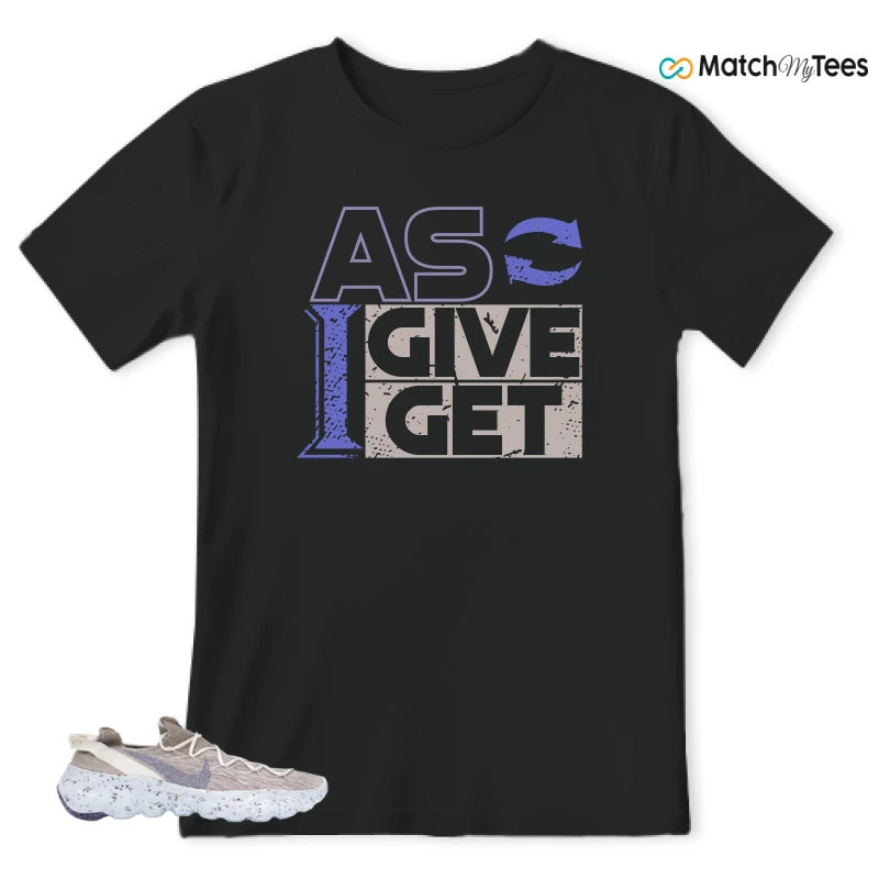 NIKE SPACE HIPPIE 04 SAIL ASTRONOMY BLUE SNEAKER Matching Tees t-shirt