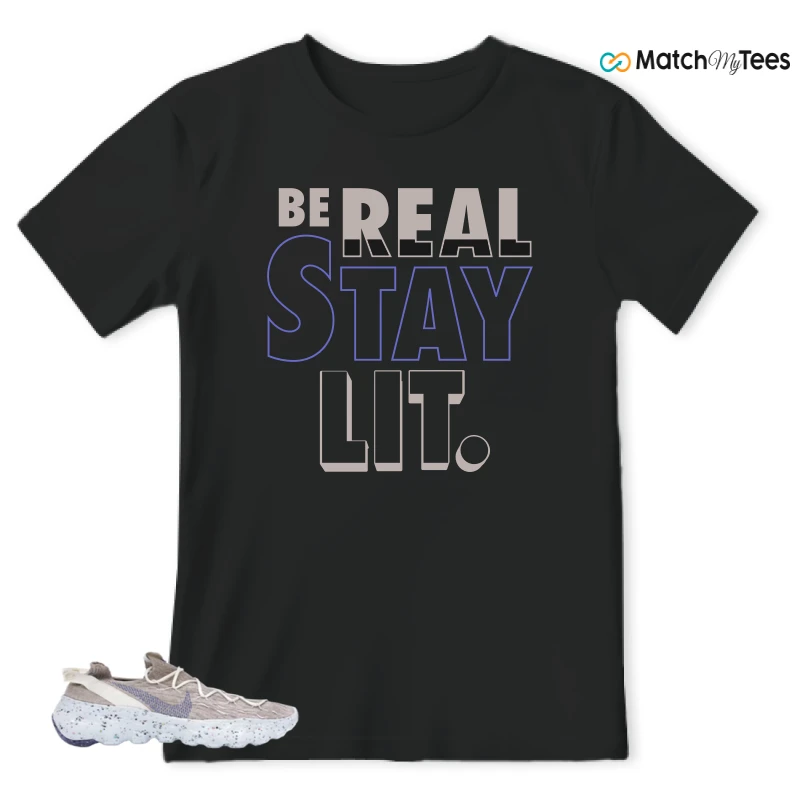 NIKE SPACE HIPPIE 04 SAIL ASTRONOMY BLUE SNEAKER Matching Tees t-shirt