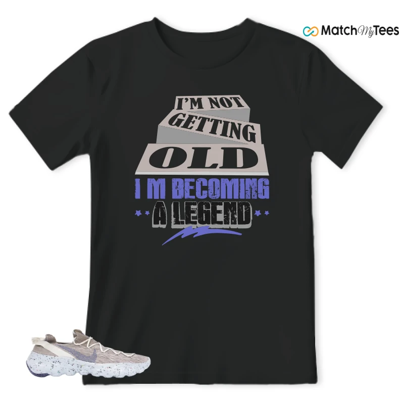 NIKE SPACE HIPPIE 04 SAIL ASTRONOMY BLUE SNEAKER Matching Tees t-shirt