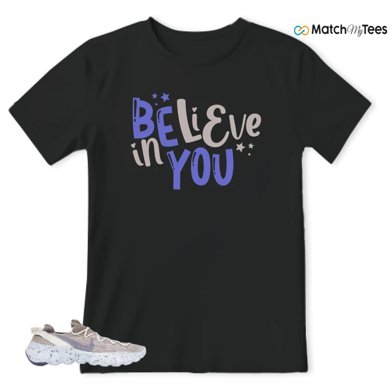 NIKE SPACE HIPPIE 04 SAIL ASTRONOMY BLUE SNEAKER Matching Tees t-shirt