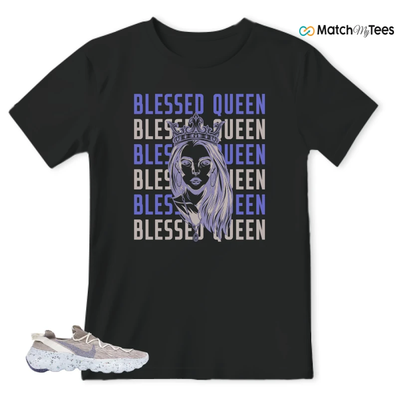 NIKE SPACE HIPPIE 04 SAIL ASTRONOMY BLUE SNEAKER Matching Tees t-shirt