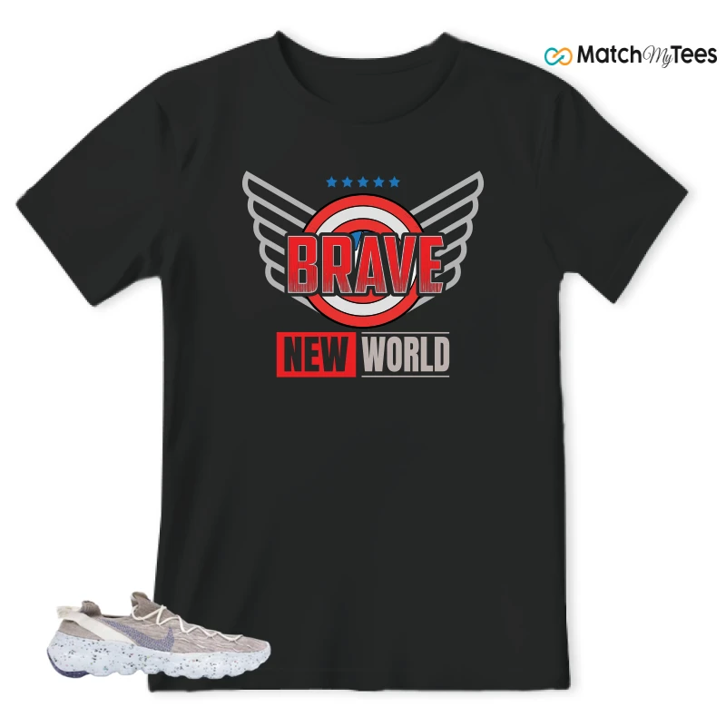 NIKE SPACE HIPPIE 04 SAIL ASTRONOMY BLUE SNEAKER Matching Tees t-shirt