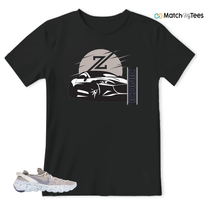 NIKE SPACE HIPPIE 04 SAIL ASTRONOMY BLUE SNEAKER Matching Tees t-shirt