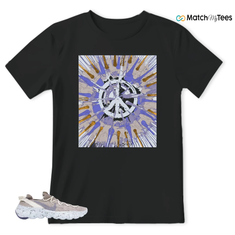 NIKE SPACE HIPPIE 04 SAIL ASTRONOMY BLUE SNEAKER Matching Tees t-shirt