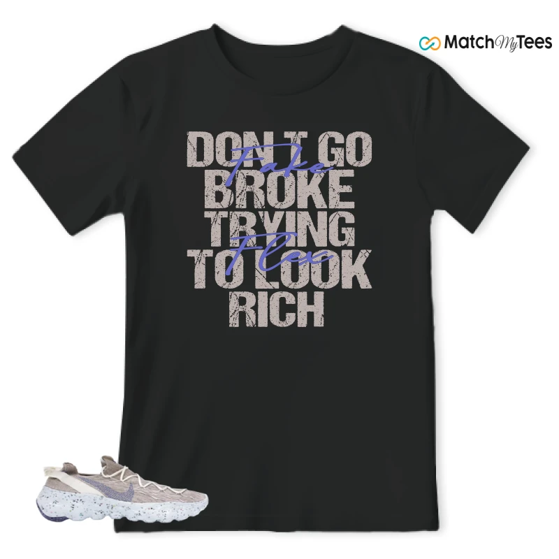 NIKE SPACE HIPPIE 04 SAIL ASTRONOMY BLUE SNEAKER Matching Tees t-shirt