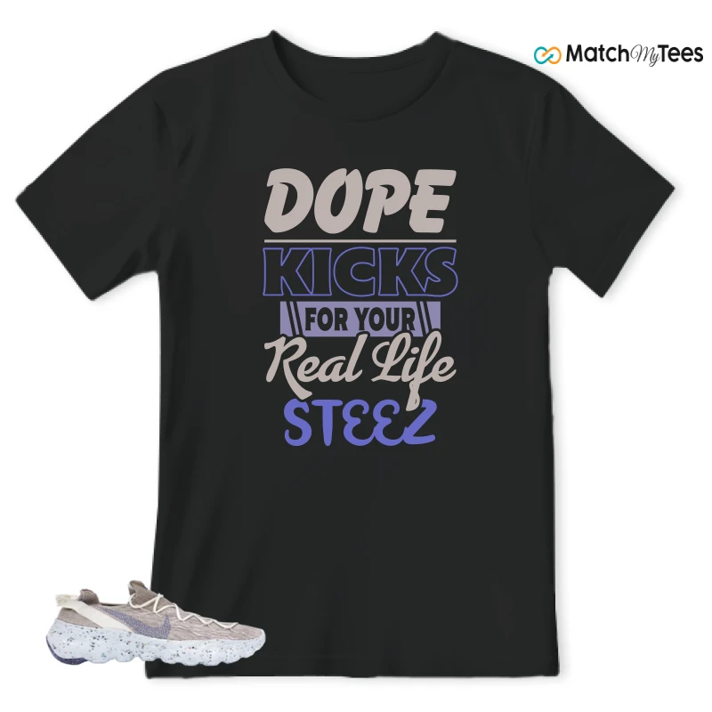 NIKE SPACE HIPPIE 04 SAIL ASTRONOMY BLUE SNEAKER Matching Tees t-shirt