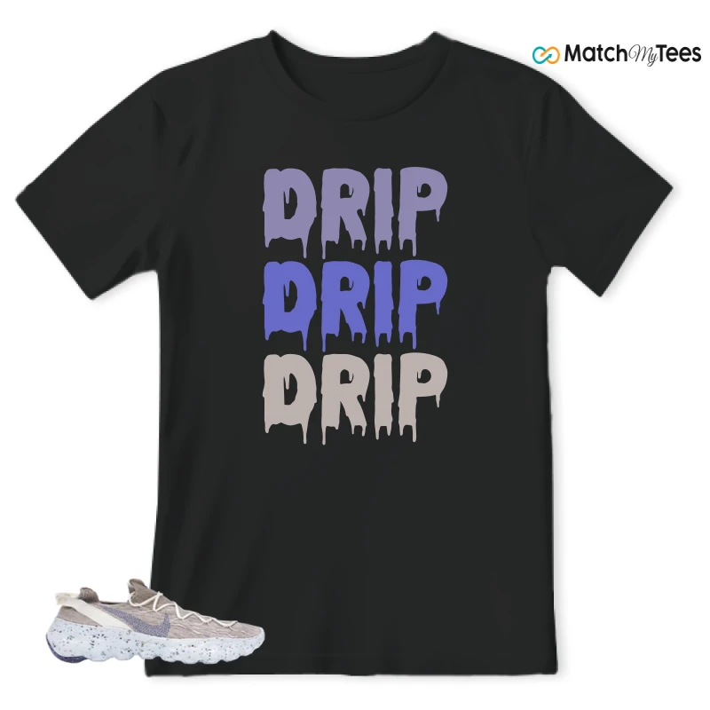 NIKE SPACE HIPPIE 04 SAIL ASTRONOMY BLUE SNEAKER Matching Tees t-shirt