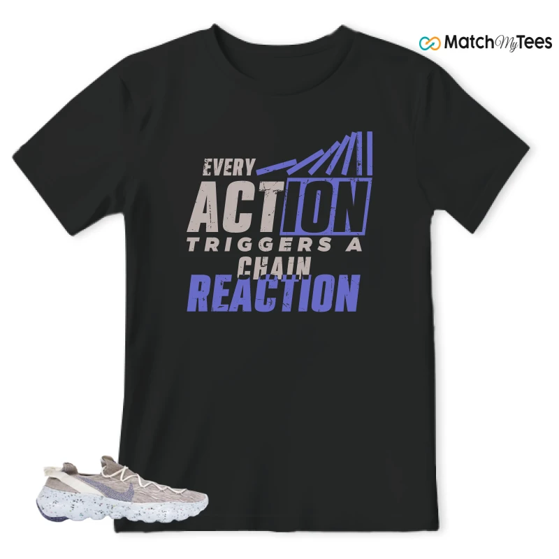 NIKE SPACE HIPPIE 04 SAIL ASTRONOMY BLUE SNEAKER Matching Tees t-shirt