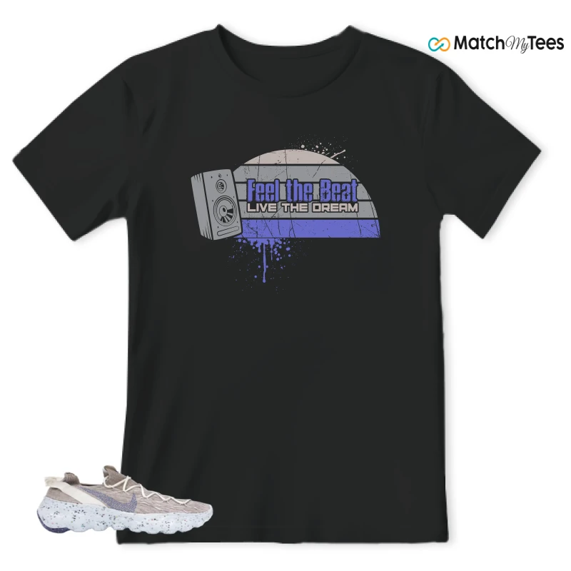 NIKE SPACE HIPPIE 04 SAIL ASTRONOMY BLUE SNEAKER Matching Tees t-shirt