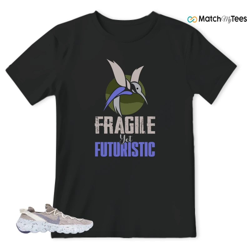 NIKE SPACE HIPPIE 04 SAIL ASTRONOMY BLUE SNEAKER Matching Tees t-shirt