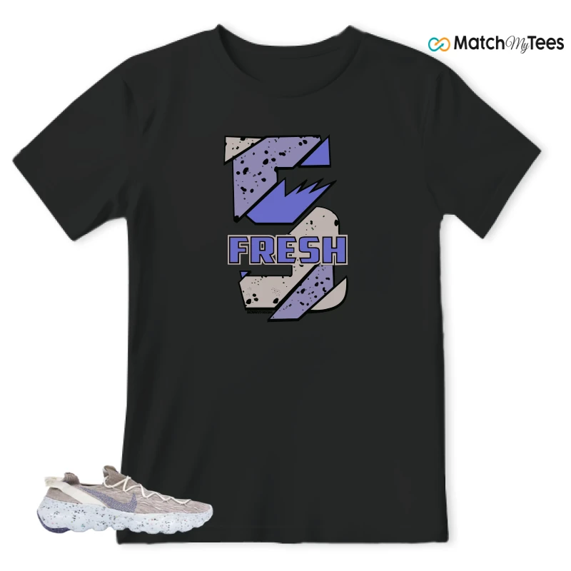 NIKE SPACE HIPPIE 04 SAIL ASTRONOMY BLUE SNEAKER Matching Tees t-shirt