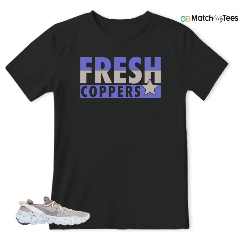 NIKE SPACE HIPPIE 04 SAIL ASTRONOMY BLUE SNEAKER Matching Tees t-shirt