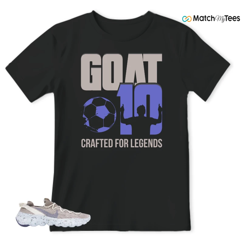NIKE SPACE HIPPIE 04 SAIL ASTRONOMY BLUE SNEAKER Matching Tees t-shirt