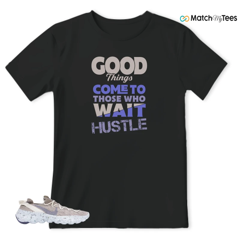 NIKE SPACE HIPPIE 04 SAIL ASTRONOMY BLUE SNEAKER Matching Tees t-shirt