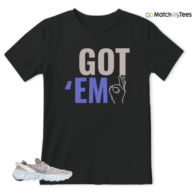 NIKE SPACE HIPPIE 04 SAIL ASTRONOMY BLUE SNEAKER Matching Tees t-shirt
