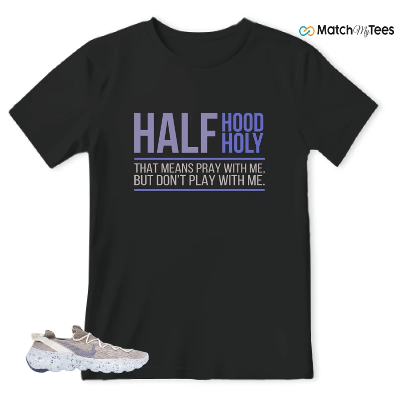 NIKE SPACE HIPPIE 04 SAIL ASTRONOMY BLUE SNEAKER Matching Tees t-shirt