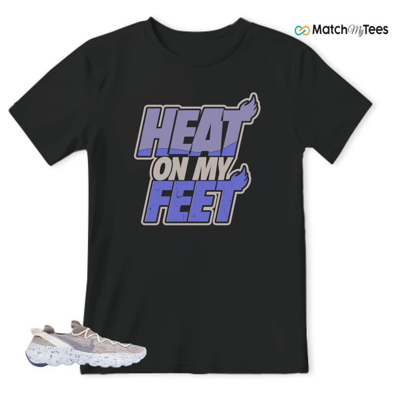 NIKE SPACE HIPPIE 04 SAIL ASTRONOMY BLUE SNEAKER Matching Tees t-shirt