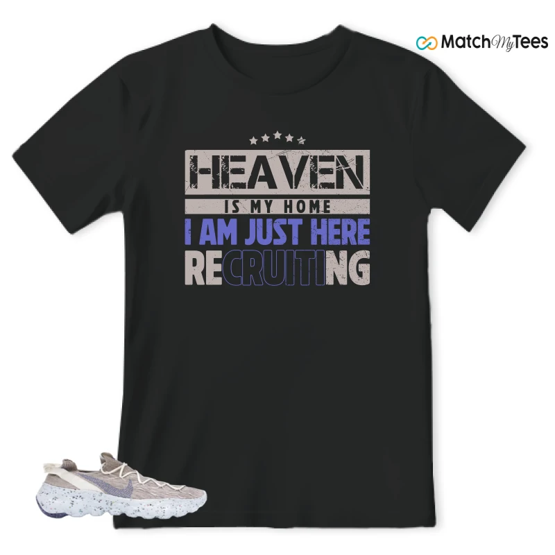 NIKE SPACE HIPPIE 04 SAIL ASTRONOMY BLUE SNEAKER Matching Tees t-shirt
