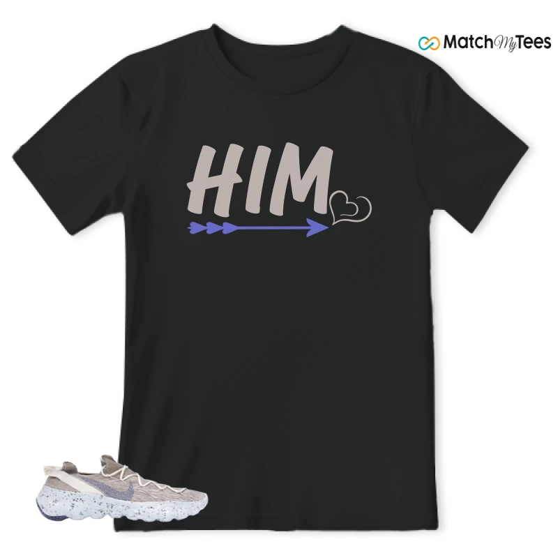 NIKE SPACE HIPPIE 04 SAIL ASTRONOMY BLUE SNEAKER Matching Tees t-shirt