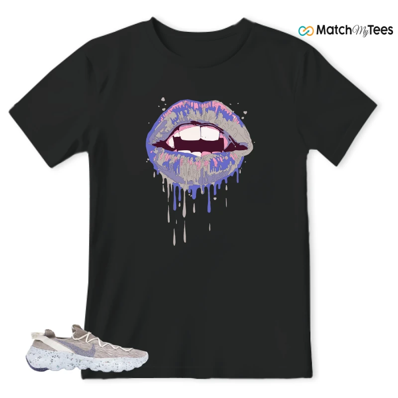 NIKE SPACE HIPPIE 04 SAIL ASTRONOMY BLUE SNEAKER Matching Tees t-shirt