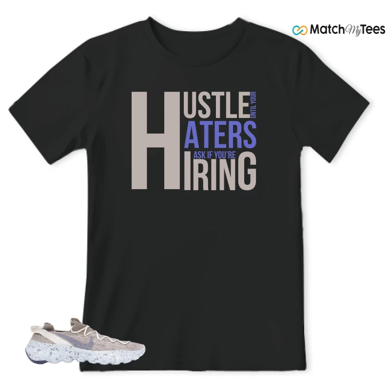 NIKE SPACE HIPPIE 04 SAIL ASTRONOMY BLUE SNEAKER Matching Tees t-shirt
