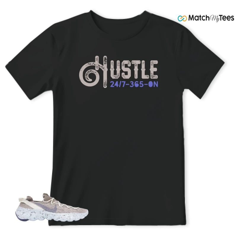 NIKE SPACE HIPPIE 04 SAIL ASTRONOMY BLUE SNEAKER Matching Tees t-shirt