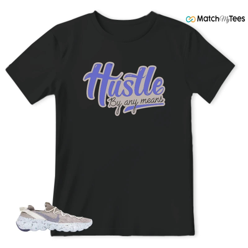 NIKE SPACE HIPPIE 04 SAIL ASTRONOMY BLUE SNEAKER Matching Tees t-shirt