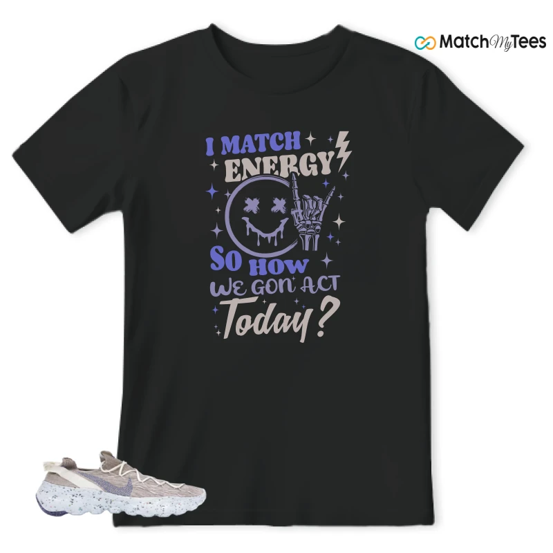 NIKE SPACE HIPPIE 04 SAIL ASTRONOMY BLUE SNEAKER Matching Tees t-shirt