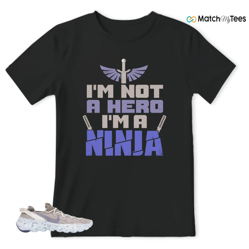 NIKE SPACE HIPPIE 04 SAIL ASTRONOMY BLUE SNEAKER Matching Tees t-shirt