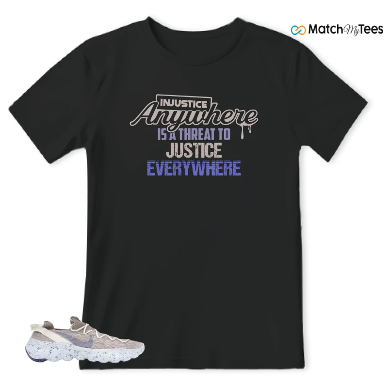 NIKE SPACE HIPPIE 04 SAIL ASTRONOMY BLUE SNEAKER Matching Tees t-shirt