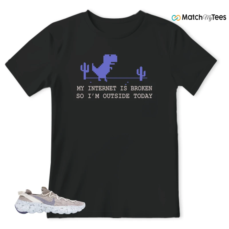NIKE SPACE HIPPIE 04 SAIL ASTRONOMY BLUE SNEAKER Matching Tees t-shirt